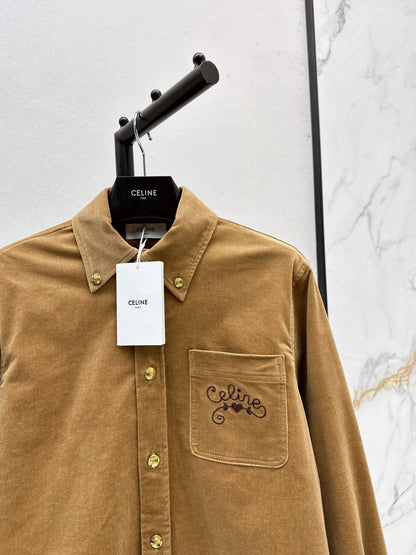 25fw Corduroy short shirt