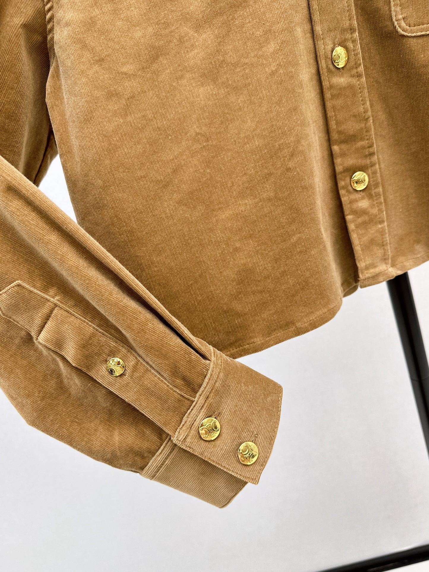 25fw Corduroy short shirt