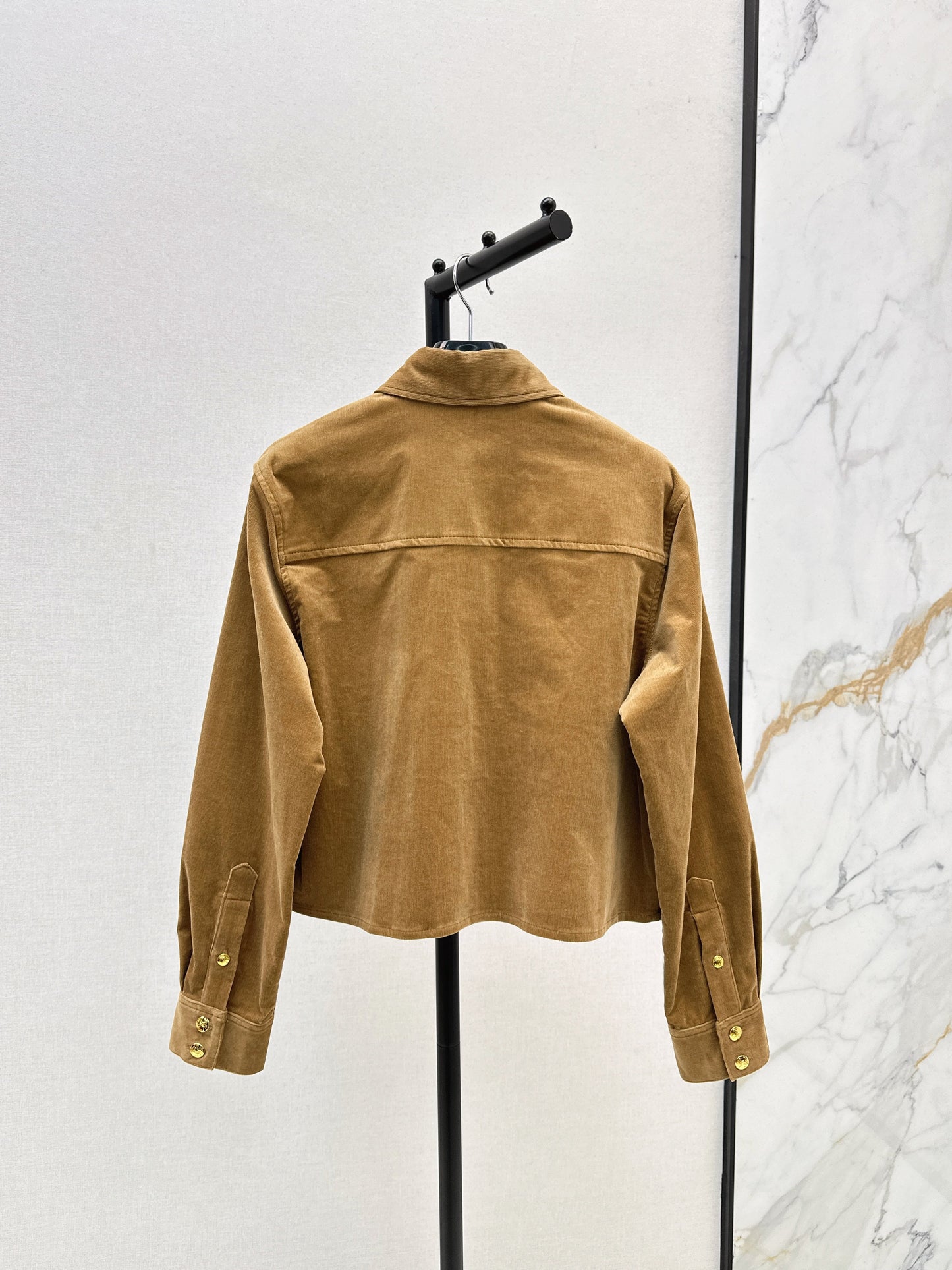 25fw Corduroy short shirt