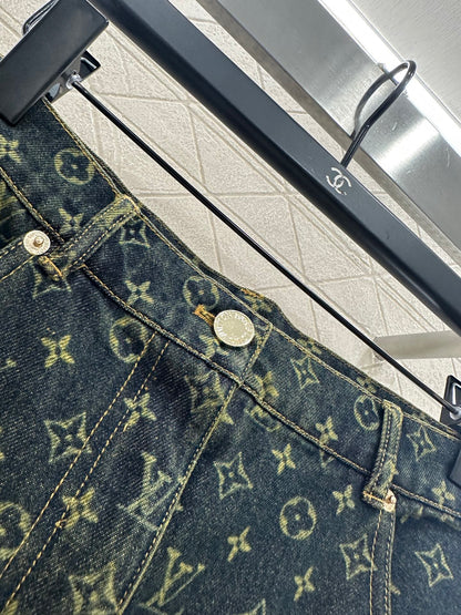 25fw Pleated short skirt