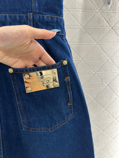 25fw Cowboy vest skirt