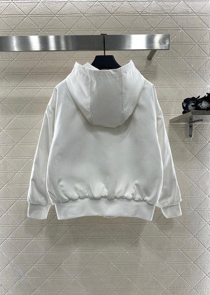 25fw Hooded cotton drawstring jacket
