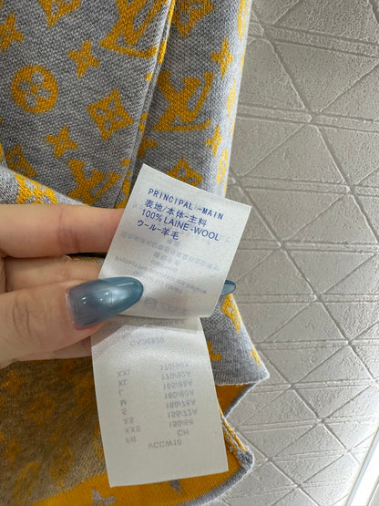 25fw Jacquard loose sweater