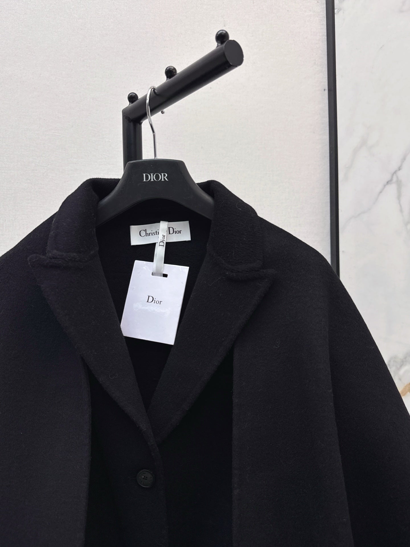 25fw Detachable scarf decorative coat jacket