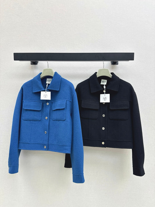 25fw Cashmere short jacket