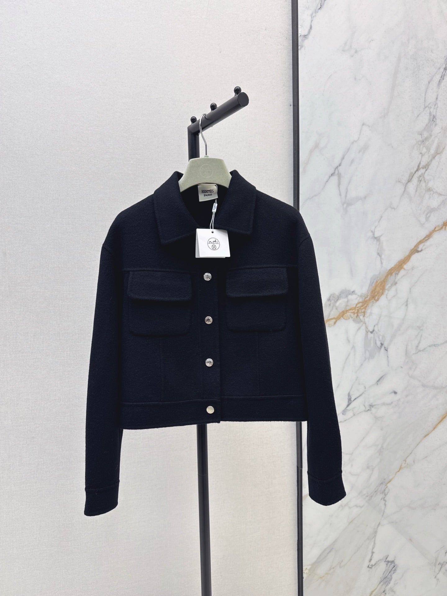 25fw Cashmere short jacket