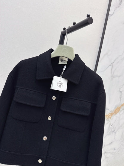 25fw Cashmere short jacket