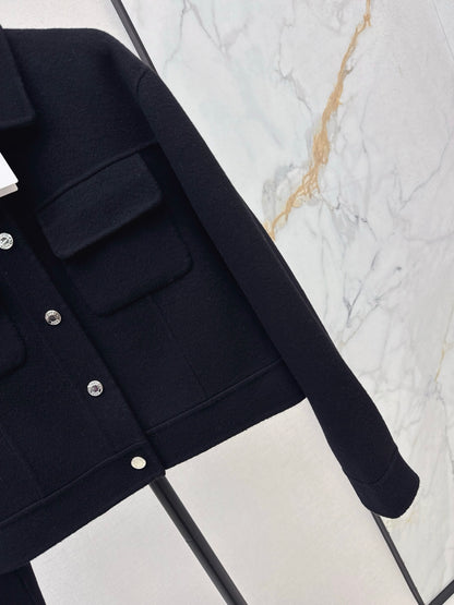 25fw Cashmere short jacket