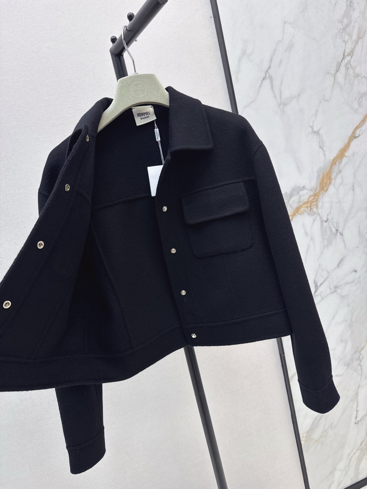 25fw Cashmere short jacket