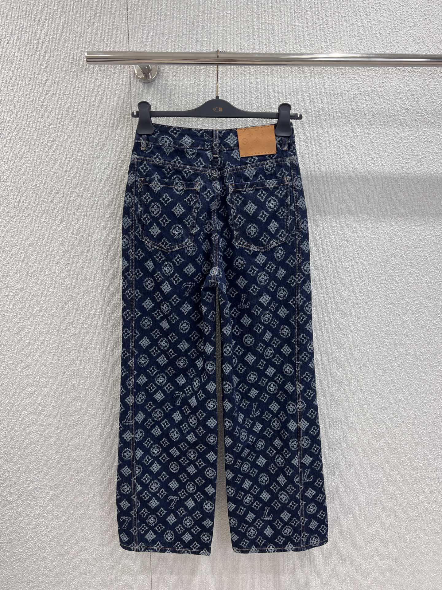25fw Jacquard denim pants