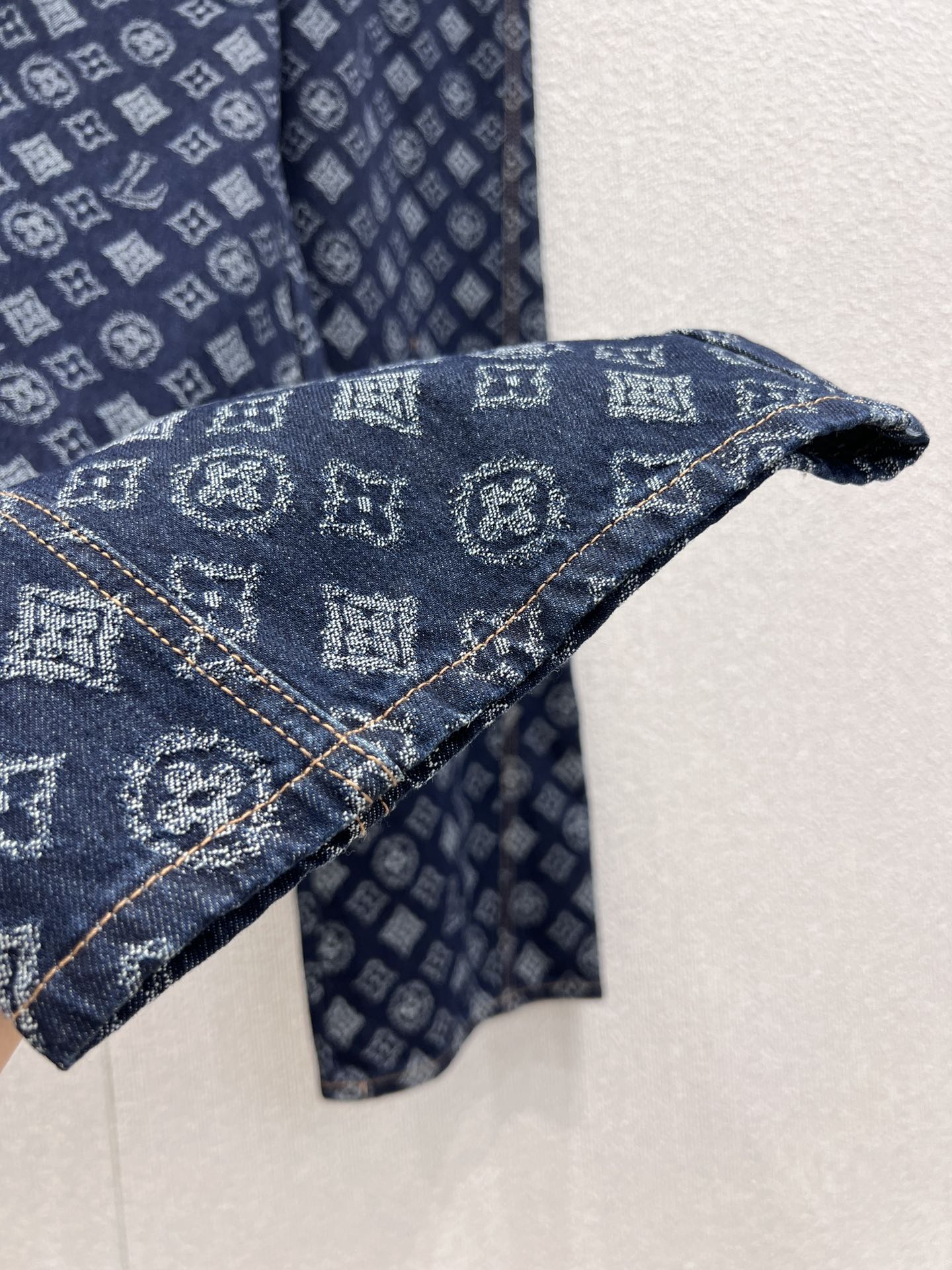 25fw Jacquard denim pants