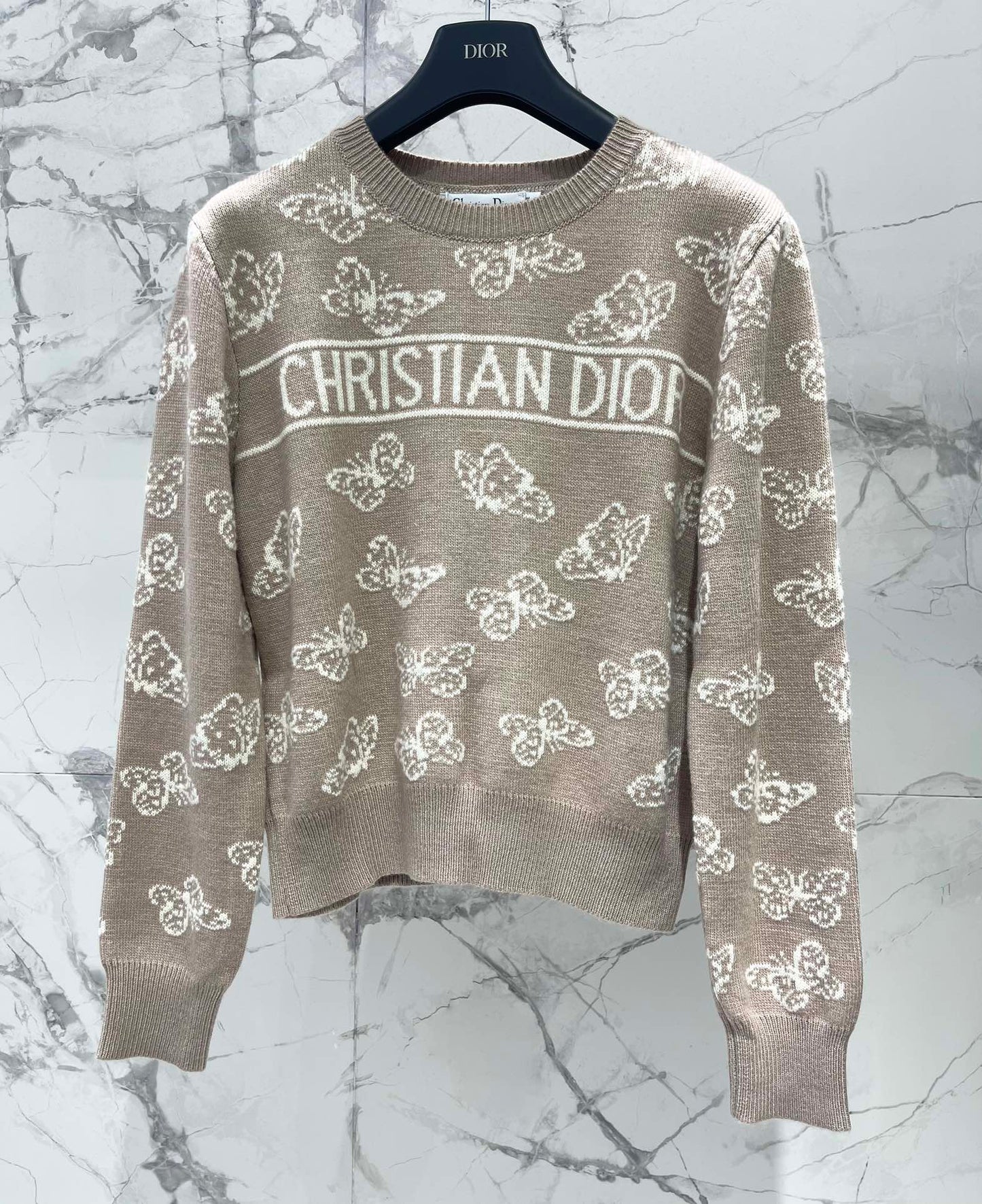 25fw Butterfly Knitted Sweater