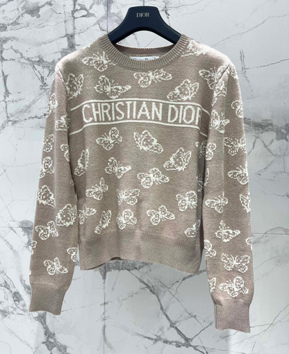 25fw Butterfly Knitted Sweater