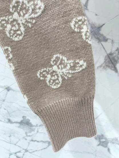 25fw Butterfly Knitted Sweater