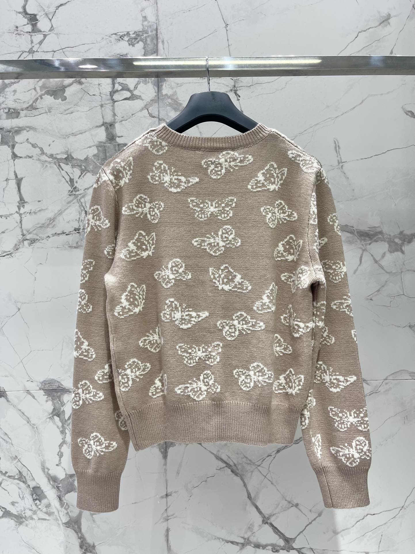 25fw Butterfly Knitted Sweater