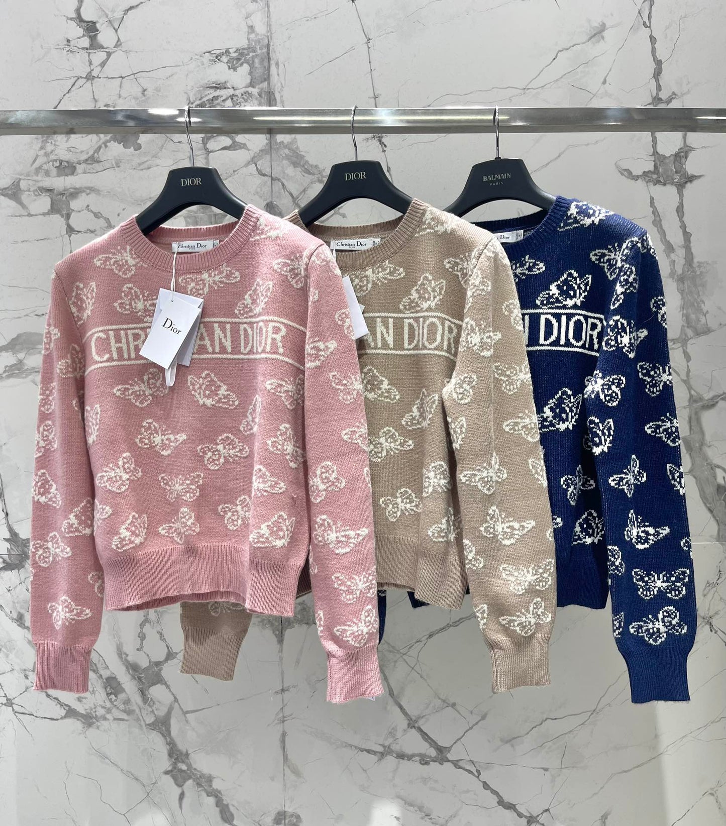 25fw Butterfly Knitted Sweater