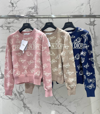 25fw Butterfly Knitted Sweater