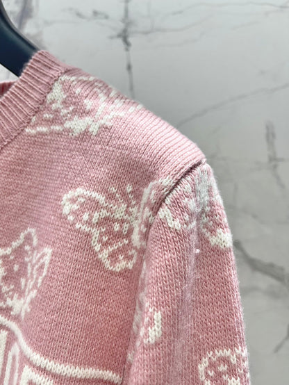25fw Butterfly Knitted Sweater
