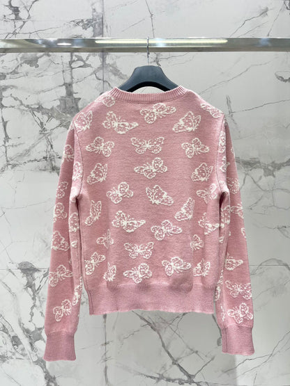 25fw Butterfly Knitted Sweater