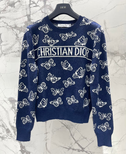 25fw Butterfly Knitted Sweater