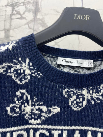 25fw Butterfly Knitted Sweater