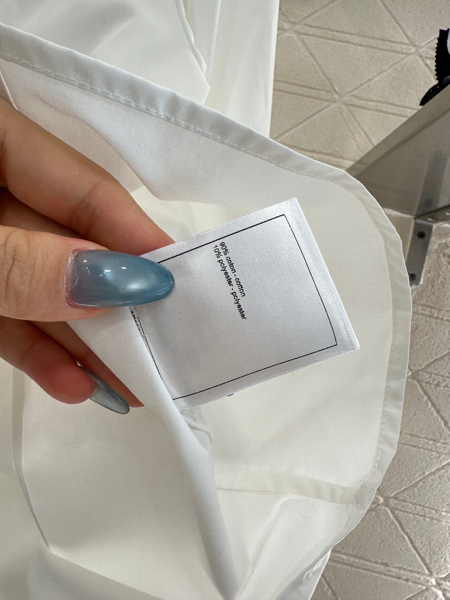 25fw Ribbon tied shirt