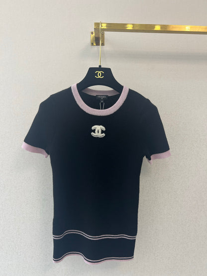 25fw  Round neck short sleeved shirt