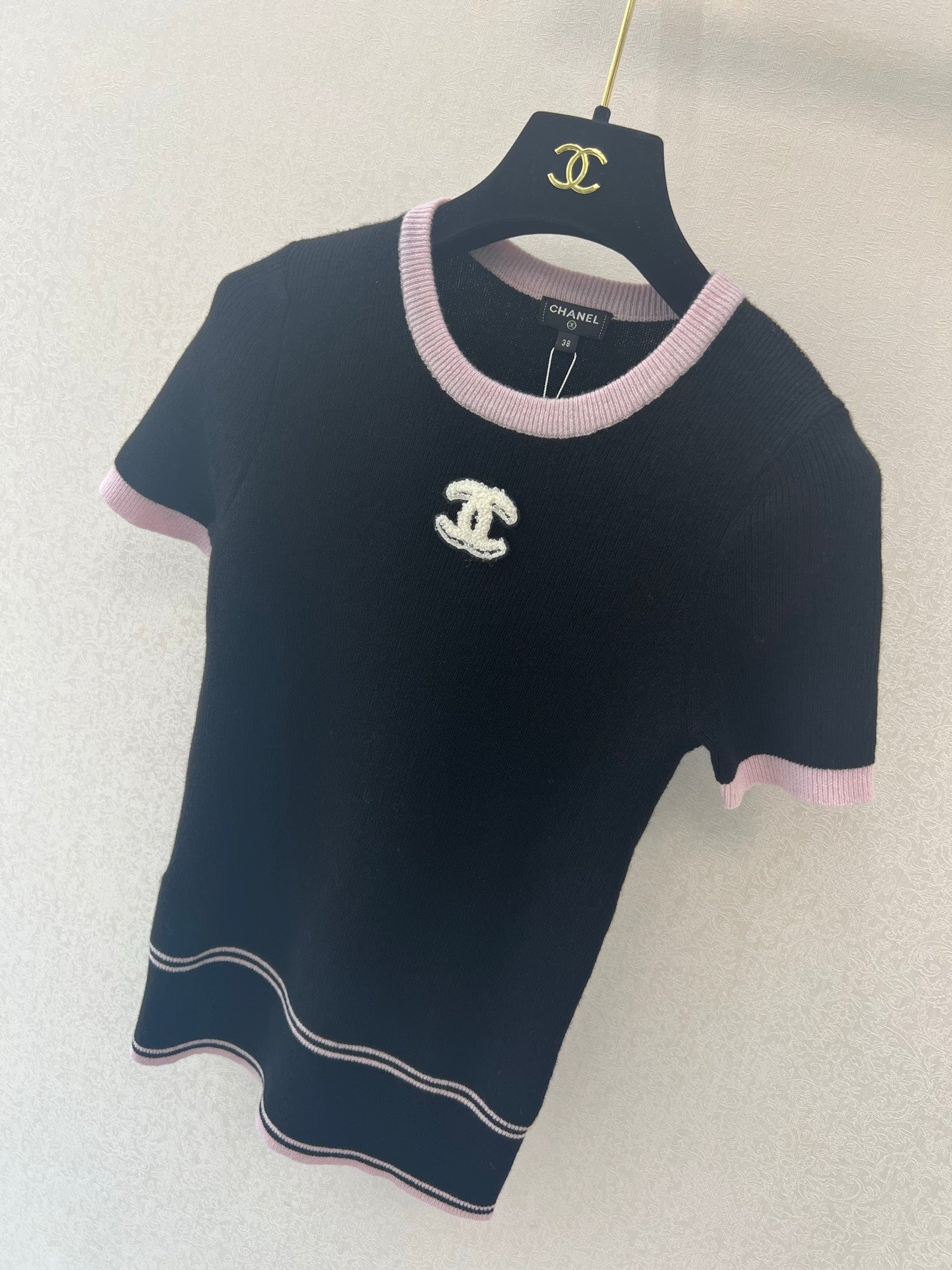 25fw  Round neck short sleeved shirt