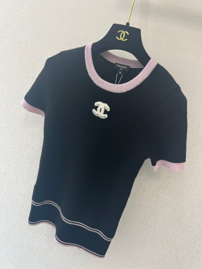 25fw  Round neck short sleeved shirt