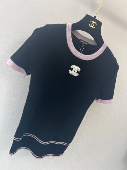 25fw  Round neck short sleeved shirt