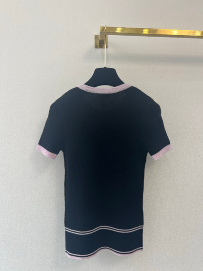 25fw  Round neck short sleeved shirt