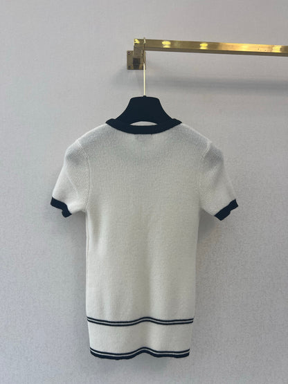 25fw  Round neck short sleeved shirt