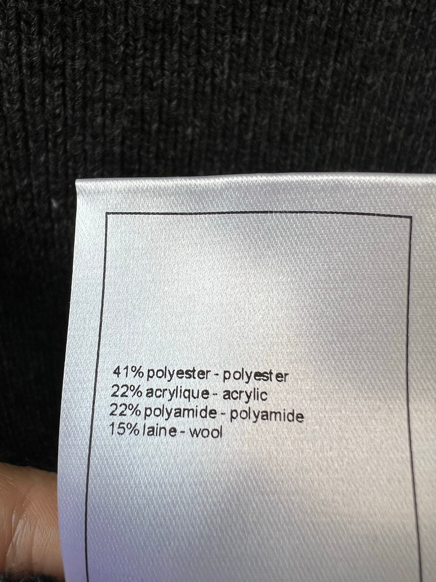 25fw  Round neck long sleeved shirt