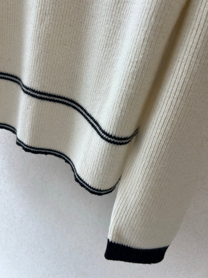 25fw  Round neck long sleeved shirt