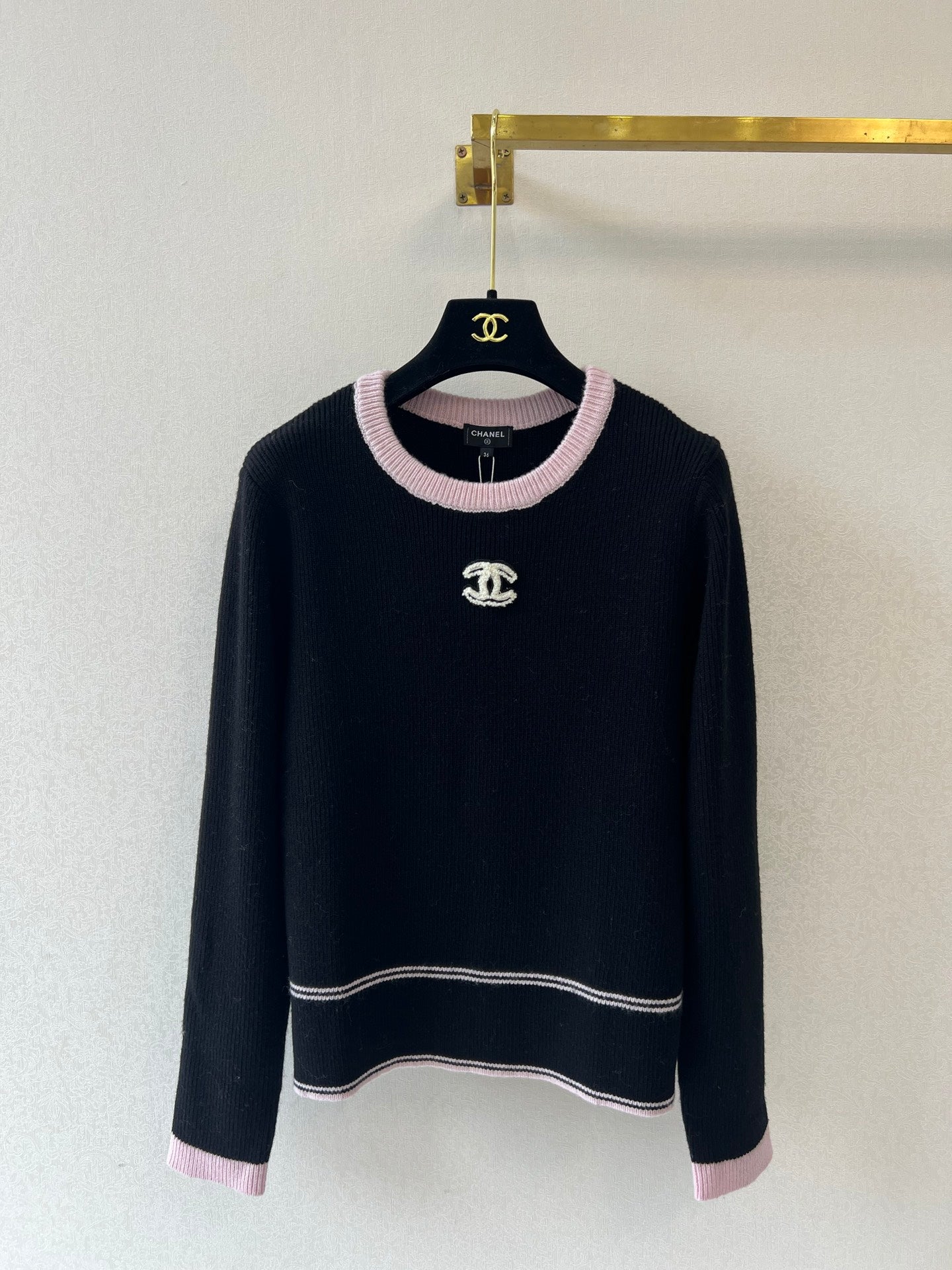 25fw  Round neck long sleeved shirt