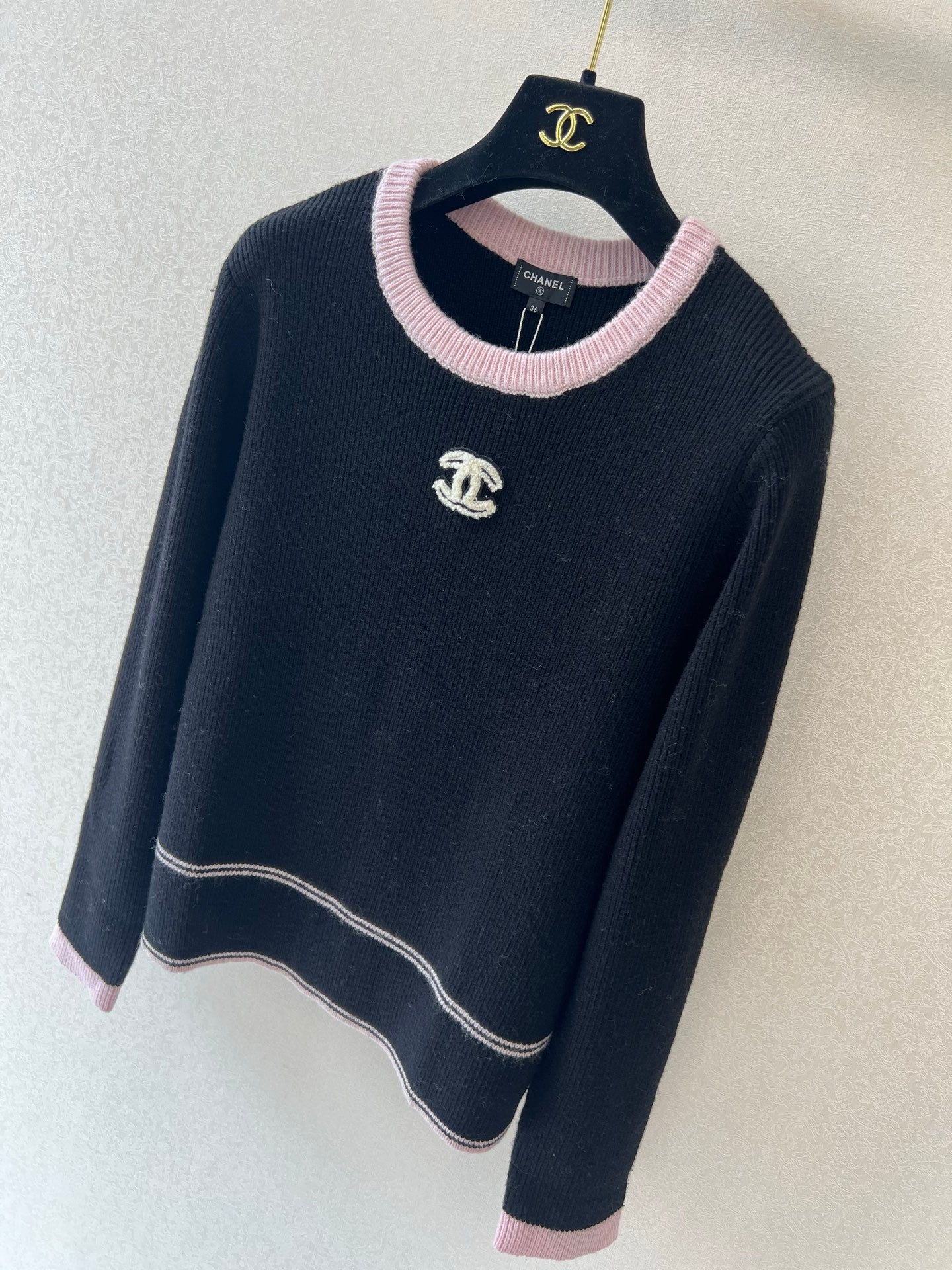 25fw  Round neck long sleeved shirt