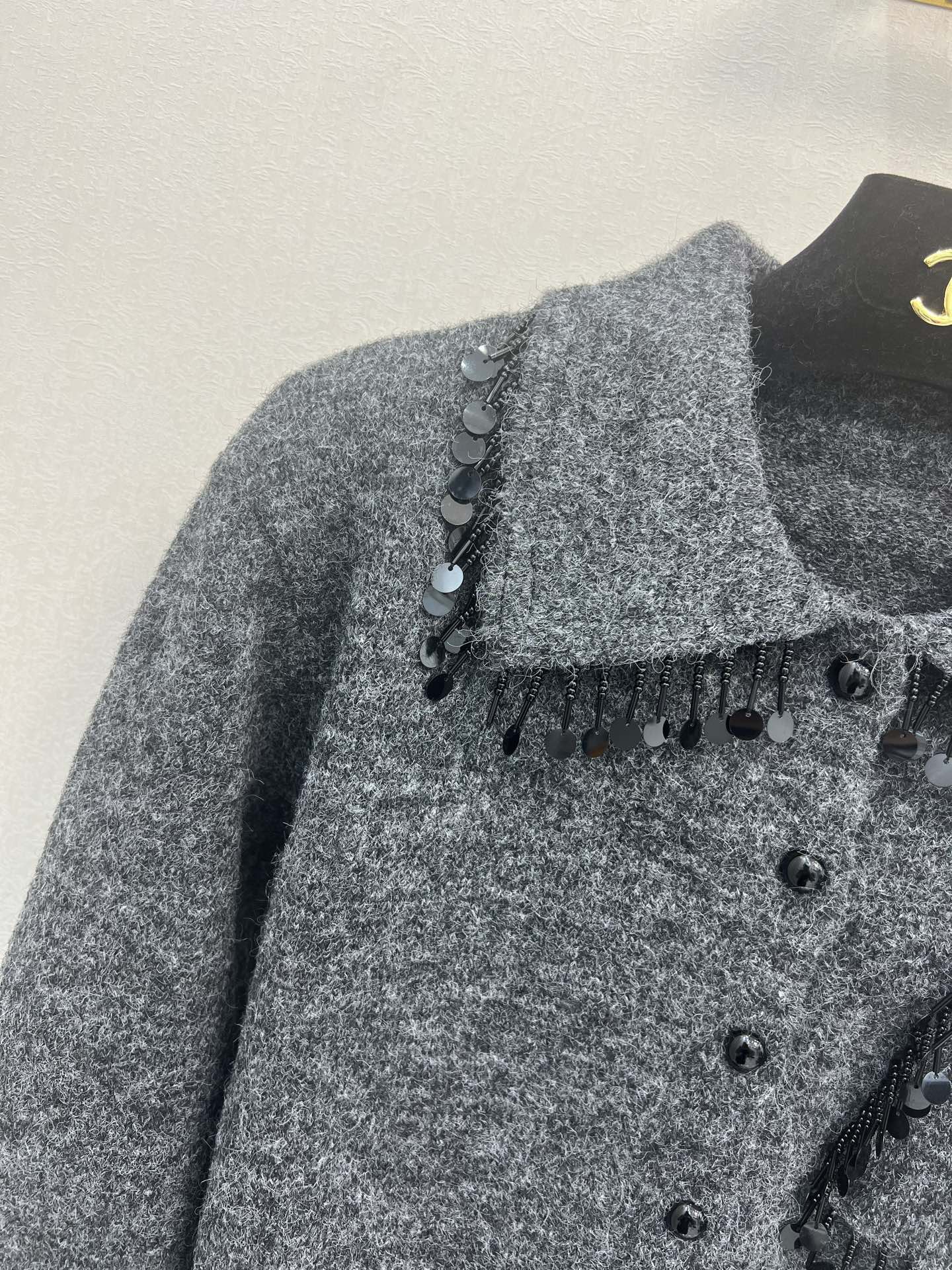 25fw Collar cardigan