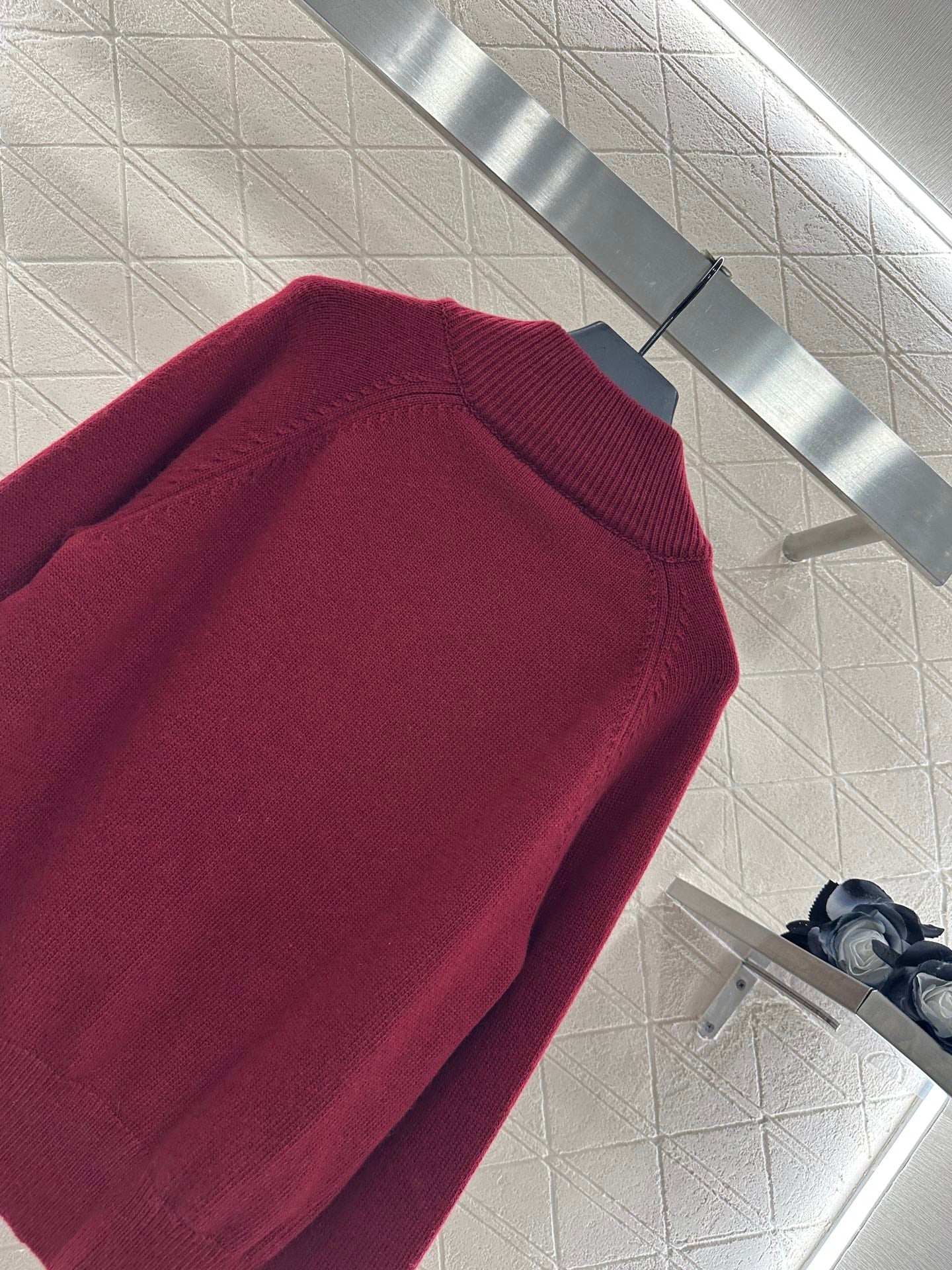 25fw Zipper knit jacket