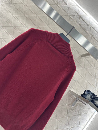 25fw Zipper knit jacket