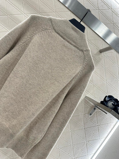 25fw Zipper knit jacket