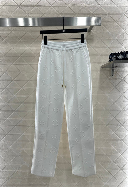 25fw Embossed half open collar set