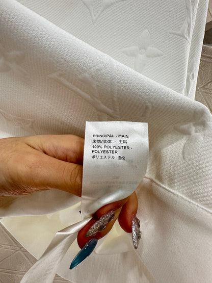 25fw Embossed half open collar set