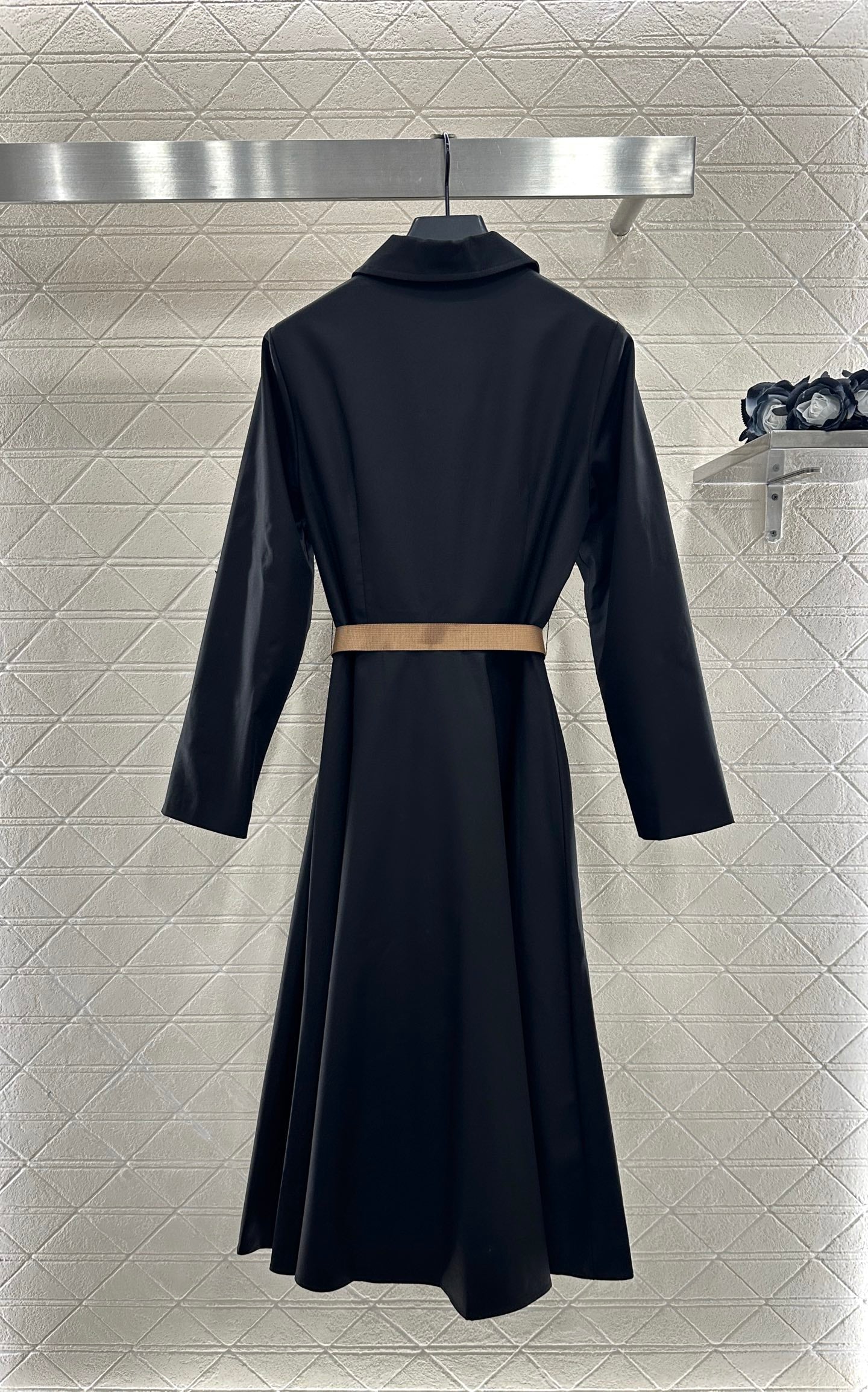 25fw Collar belt dress