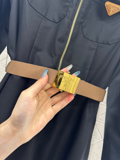 25fw Collar belt dress