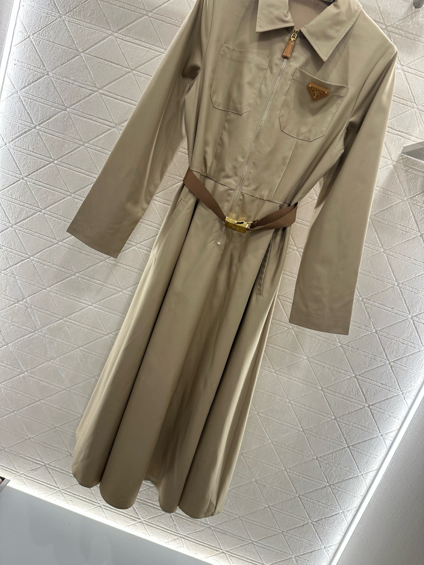 25fw Collar belt dress