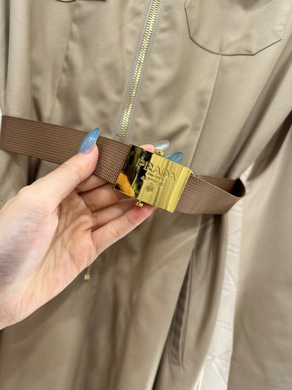 25fw Collar belt dress