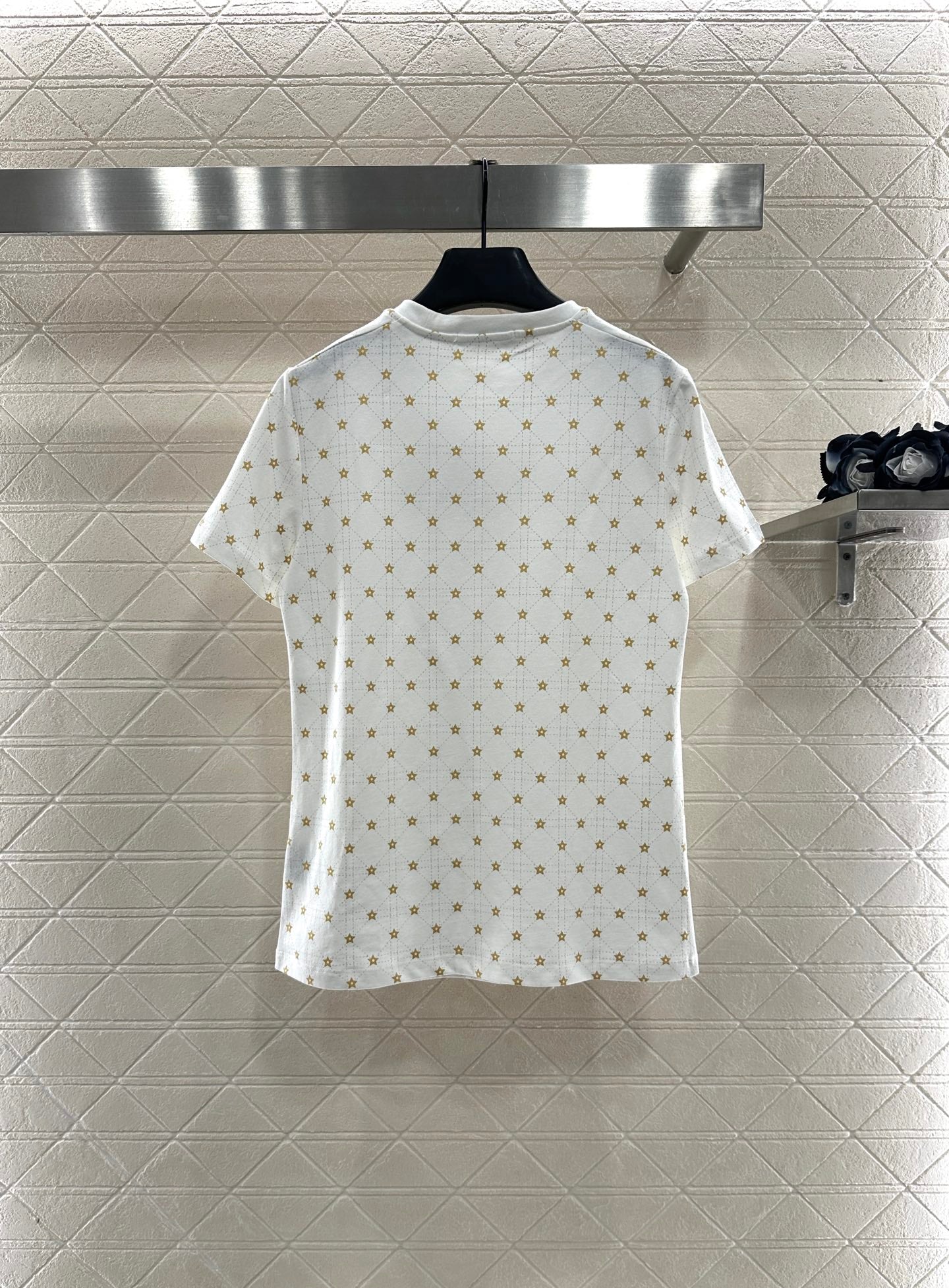 25fw Tengge pattern pentagram T-shirt