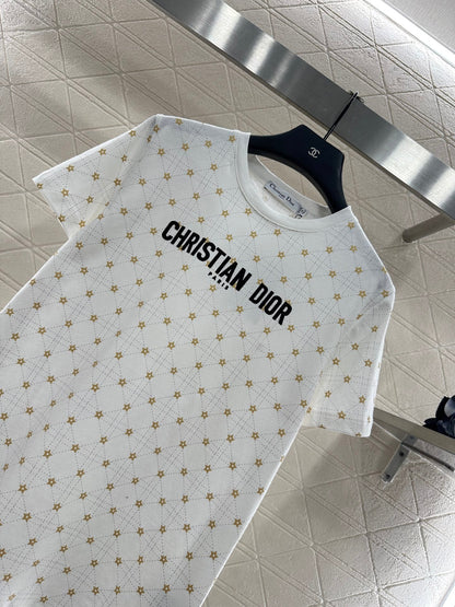 25fw Tengge pattern pentagram T-shirt