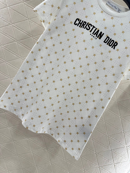 25fw Tengge pattern pentagram T-shirt