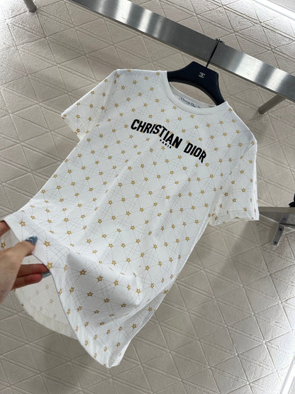 25fw Tengge pattern pentagram T-shirt